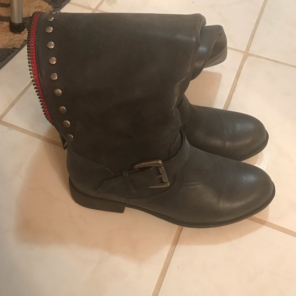 Calf Length Boots
